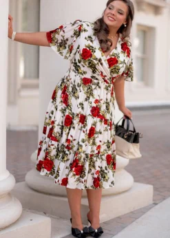 JessaKae Plaza Collection|Customer Favorites*Isabella Dress VintageRose