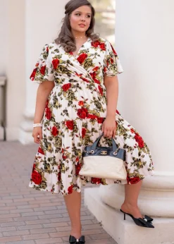 JessaKae Plaza Collection|Customer Favorites*Isabella Dress VintageRose