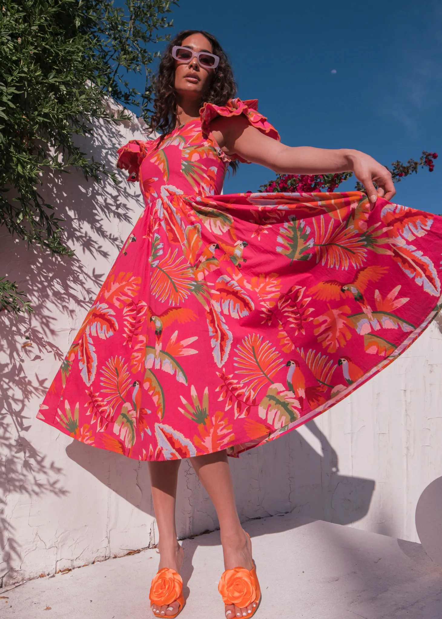 JessaKae Midi Dresses|Girls Dresses Under $50*Kala Dress Pink