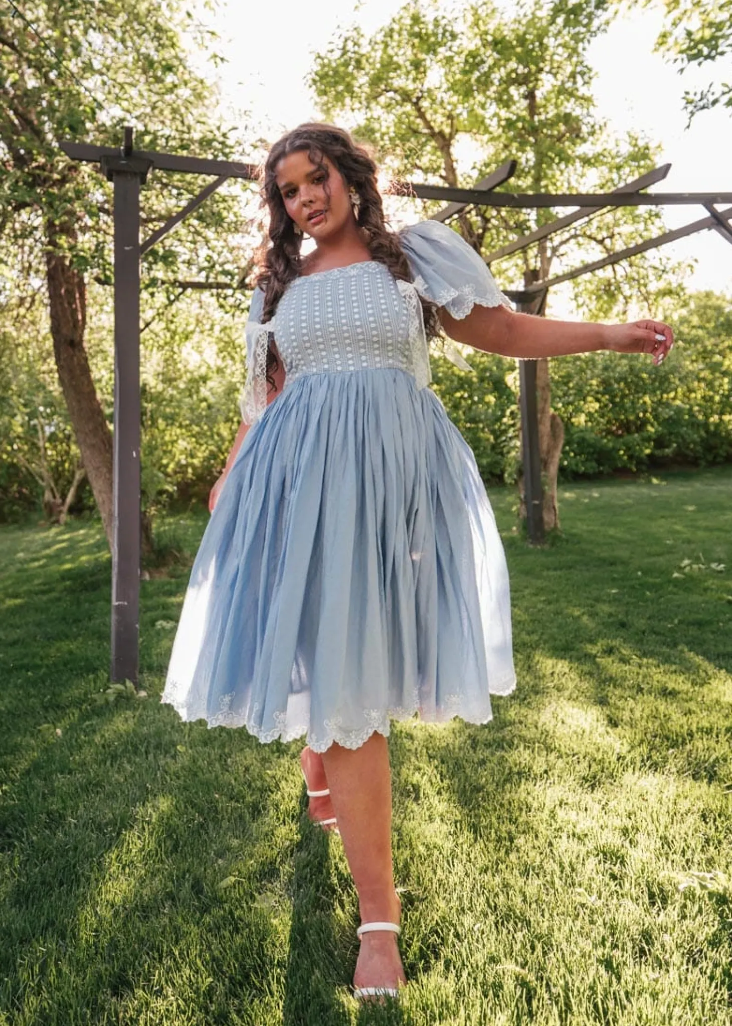 JessaKae Midi Dresses*Lila Dress Blue