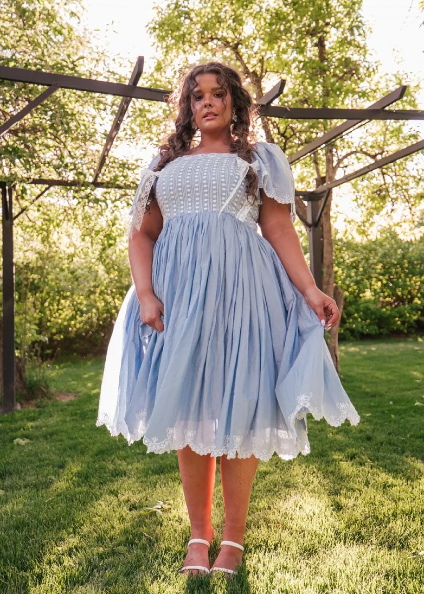 JessaKae Midi Dresses*Lila Dress Blue