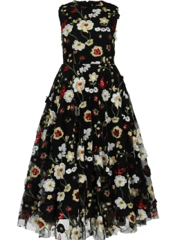 JessaKae Midnight Collection|Midi Dresses*Lilith Dress Black