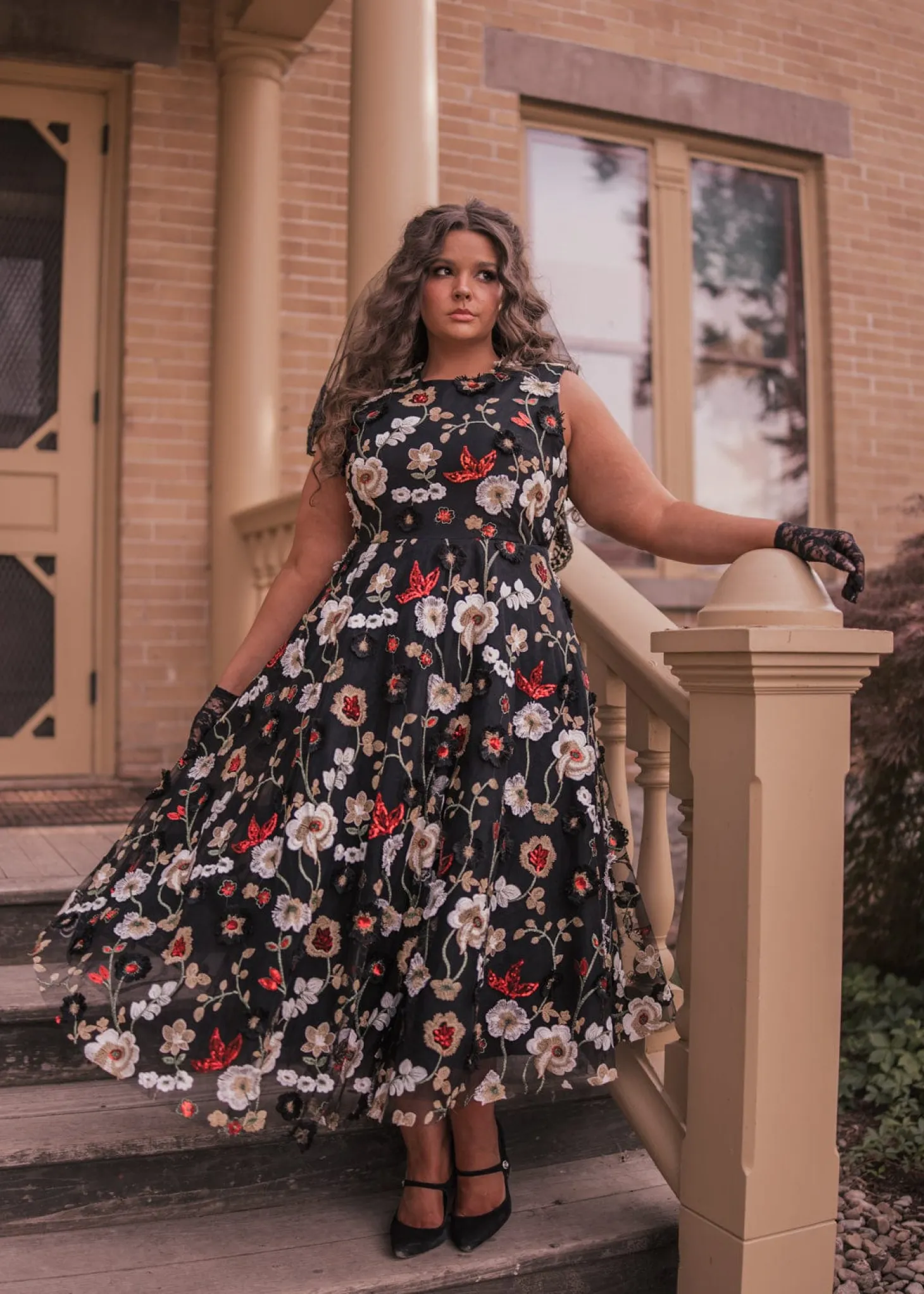 JessaKae Midnight Collection|Midi Dresses*Lilith Dress Black