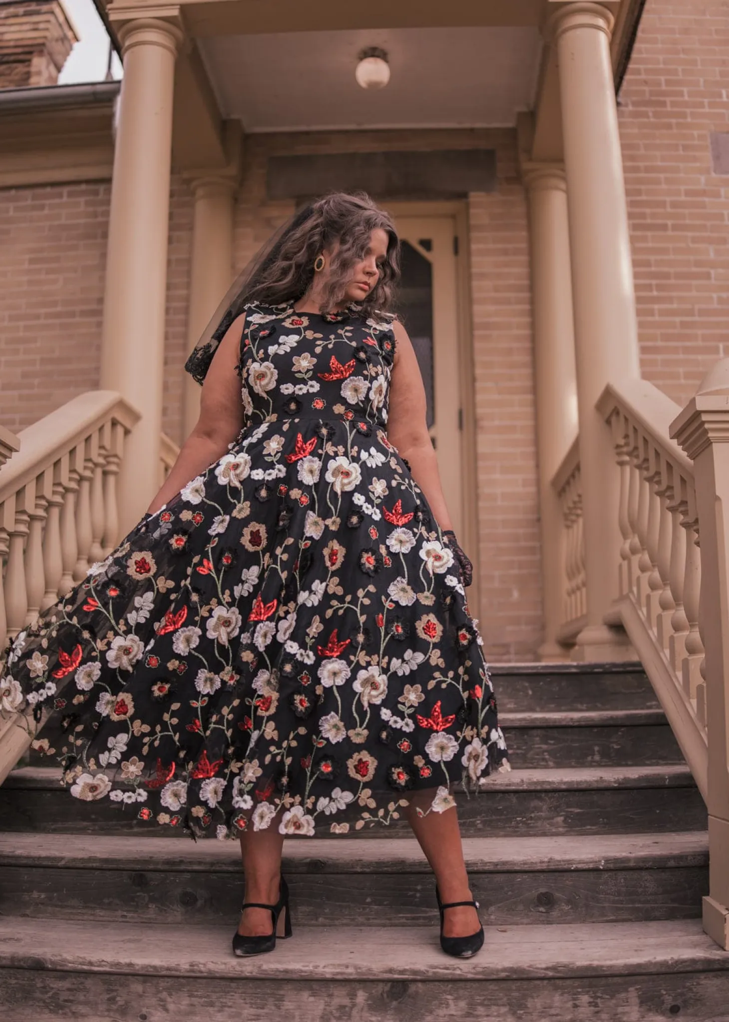 JessaKae Midnight Collection|Midi Dresses*Lilith Dress Black