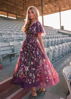 JessaKae Midi Dresses*Mercy Dress MercyPurple