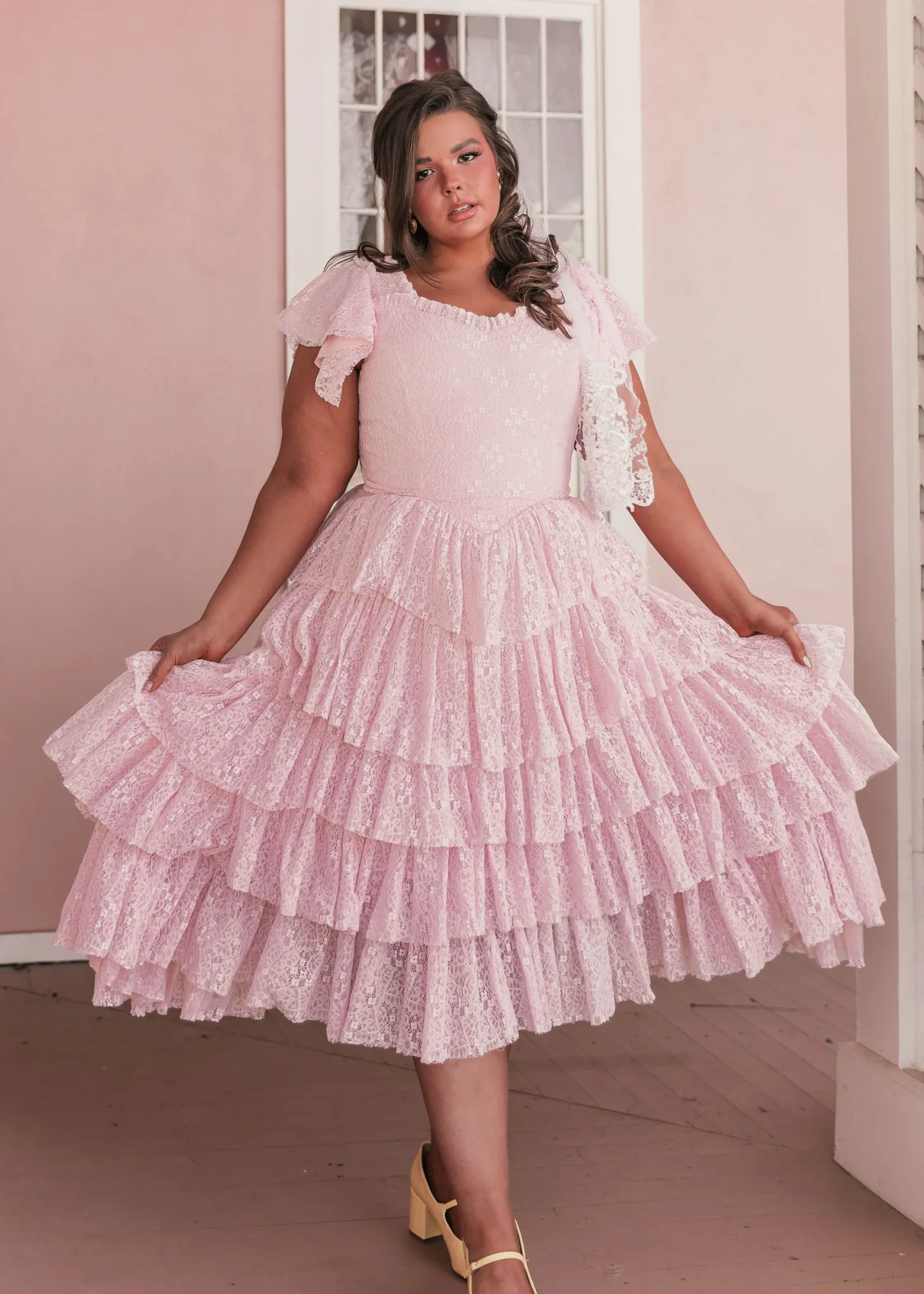 JessaKae Girls Dresses Under $50*Mia Dress - Pink + Blue