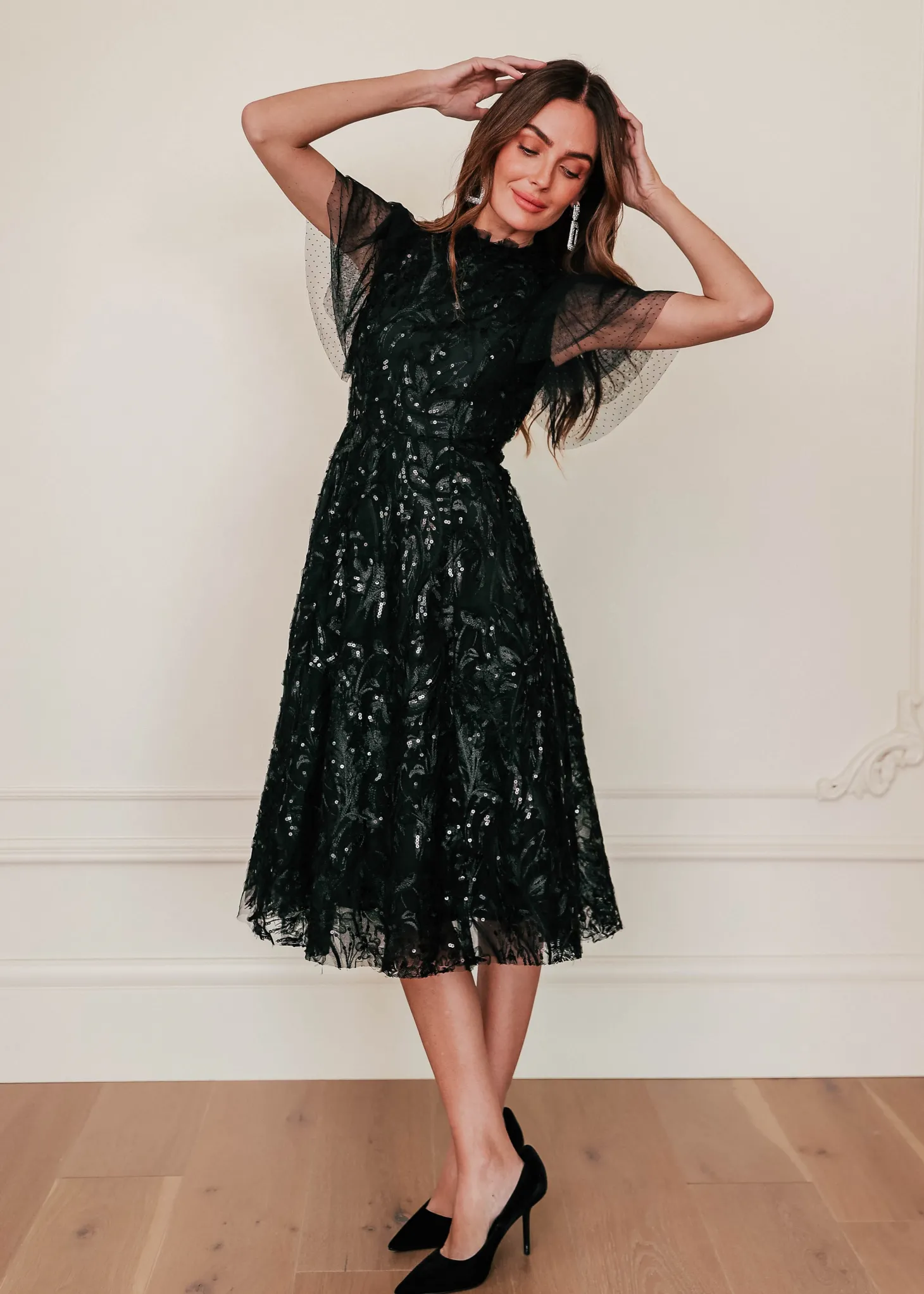 JessaKae Midi Dresses|Customer Favorites*Midnight Dress DuskPrairie