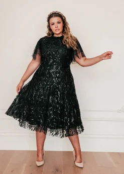 JessaKae Midi Dresses|Customer Favorites*Midnight Dress DuskPrairie