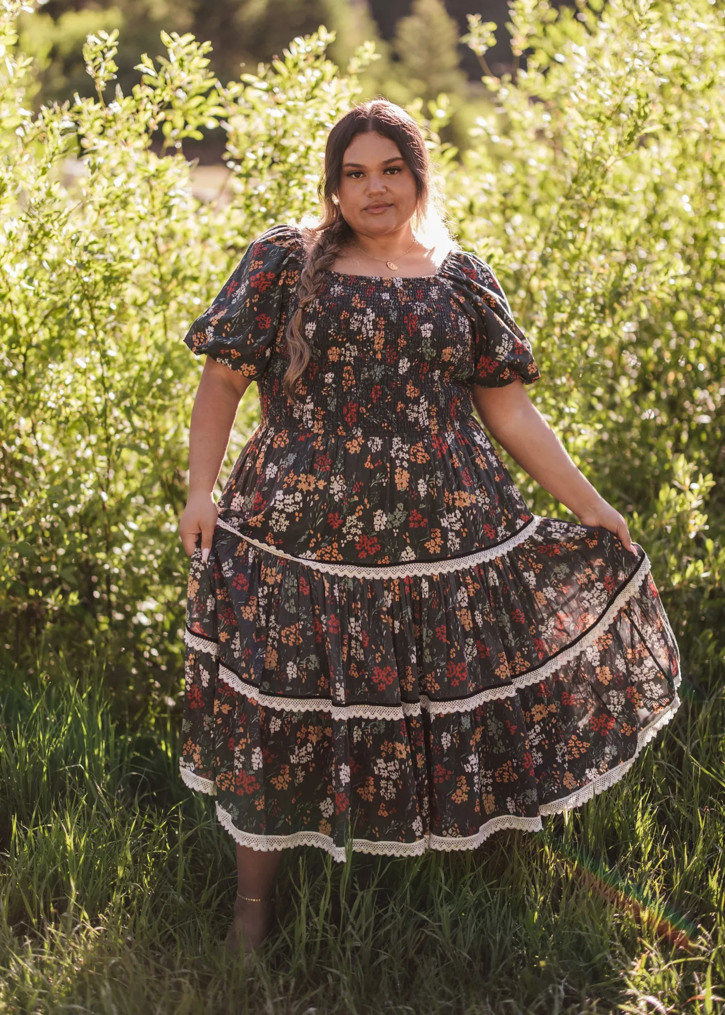 JessaKae Woodland Collection*Midnight Garden Dress DuskPrairie