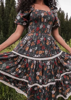 JessaKae Woodland Collection*Midnight Garden Dress DuskPrairie