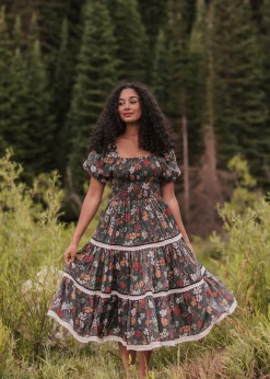JessaKae Woodland Collection*Midnight Garden Dress DuskPrairie