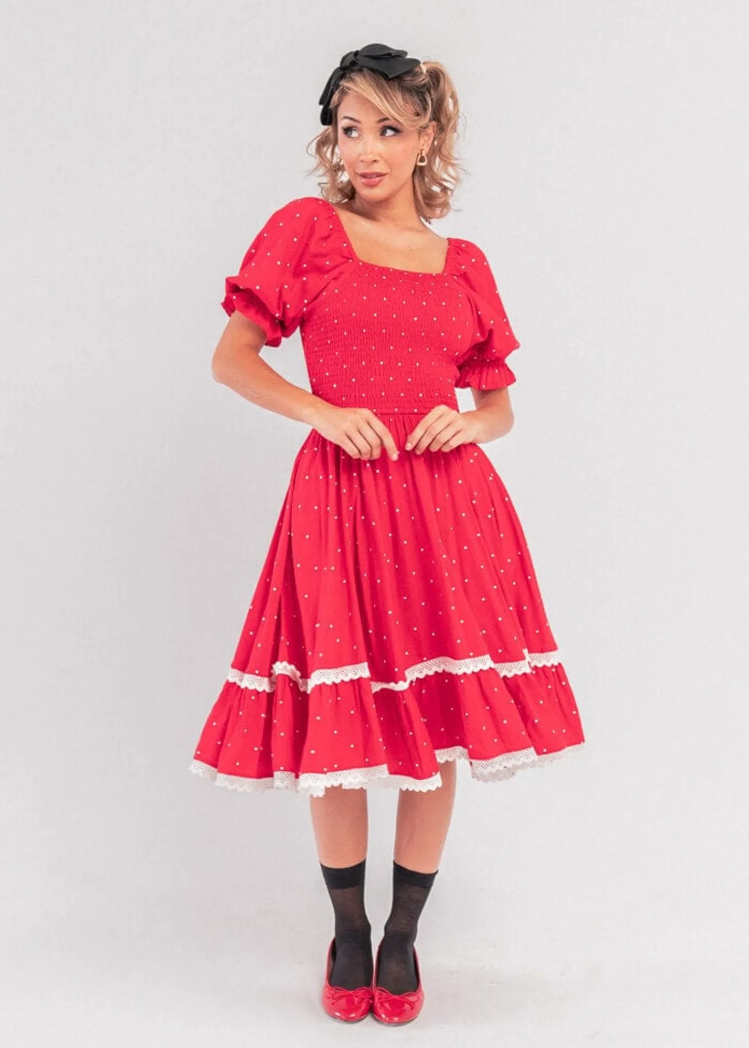 JessaKae Holiday Dresses*Minnie Dress MinnieRed