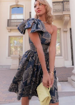 JessaKae Plaza Collection|Holiday Dresses*Molly Dress NightshadeBloom