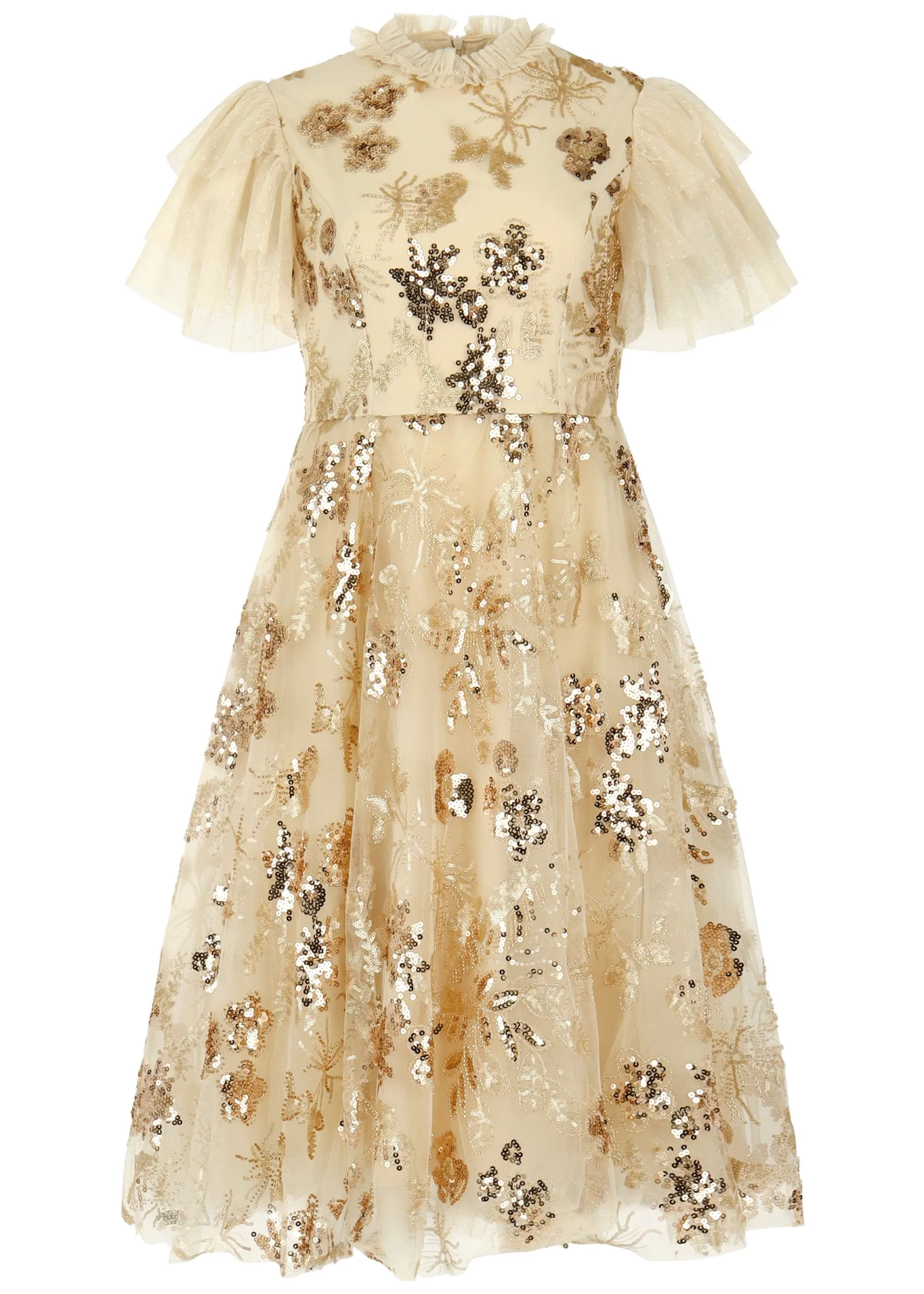 JessaKae Holiday Dresses|Midi Dresses*Moonlight Dress Cream