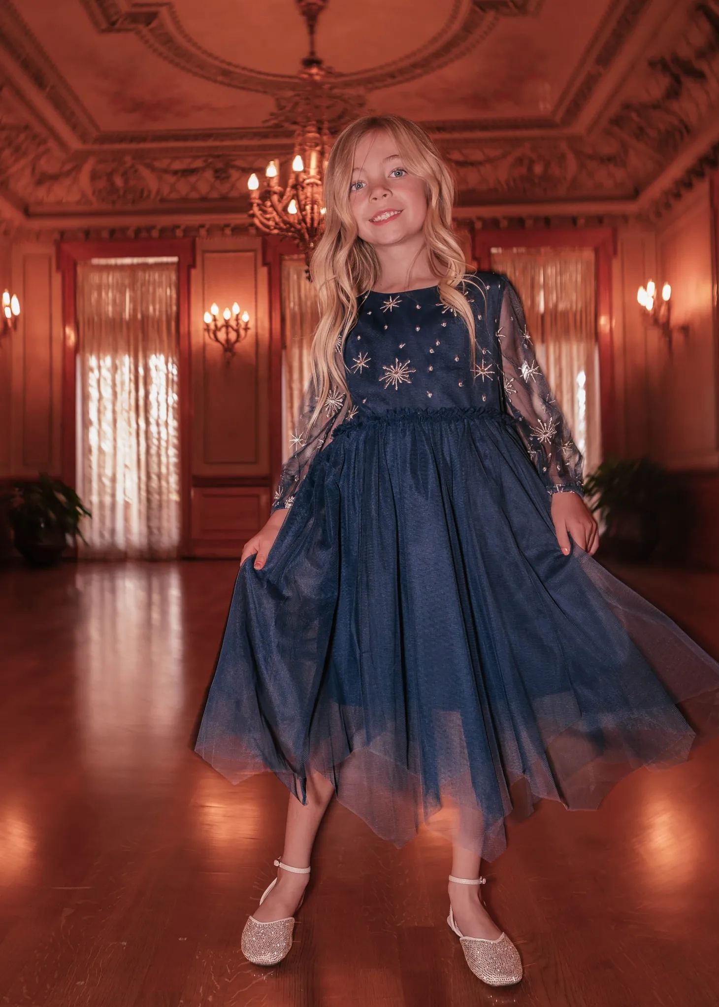 JessaKae Flower Girl Dresses*Mystic Girls Dress Mauve
