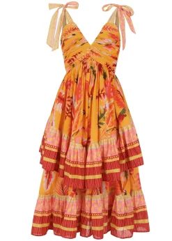 JessaKae Midi Dresses*Oasis Dress CoralOasis