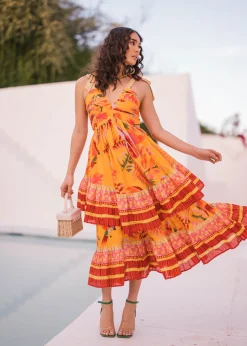 JessaKae Midi Dresses*Oasis Dress CoralOasis