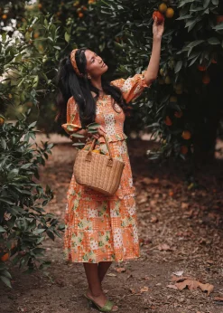 JessaKae Midi Dresses*Orange Blossom Dress OrangePatch