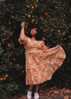 JessaKae Midi Dresses*Orange Blossom Dress OrangePatch