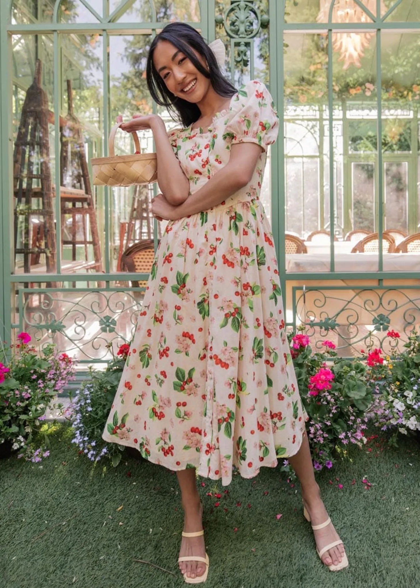 JessaKae Trending Dresses|Midi Dresses*Orchard Dress OffWhite