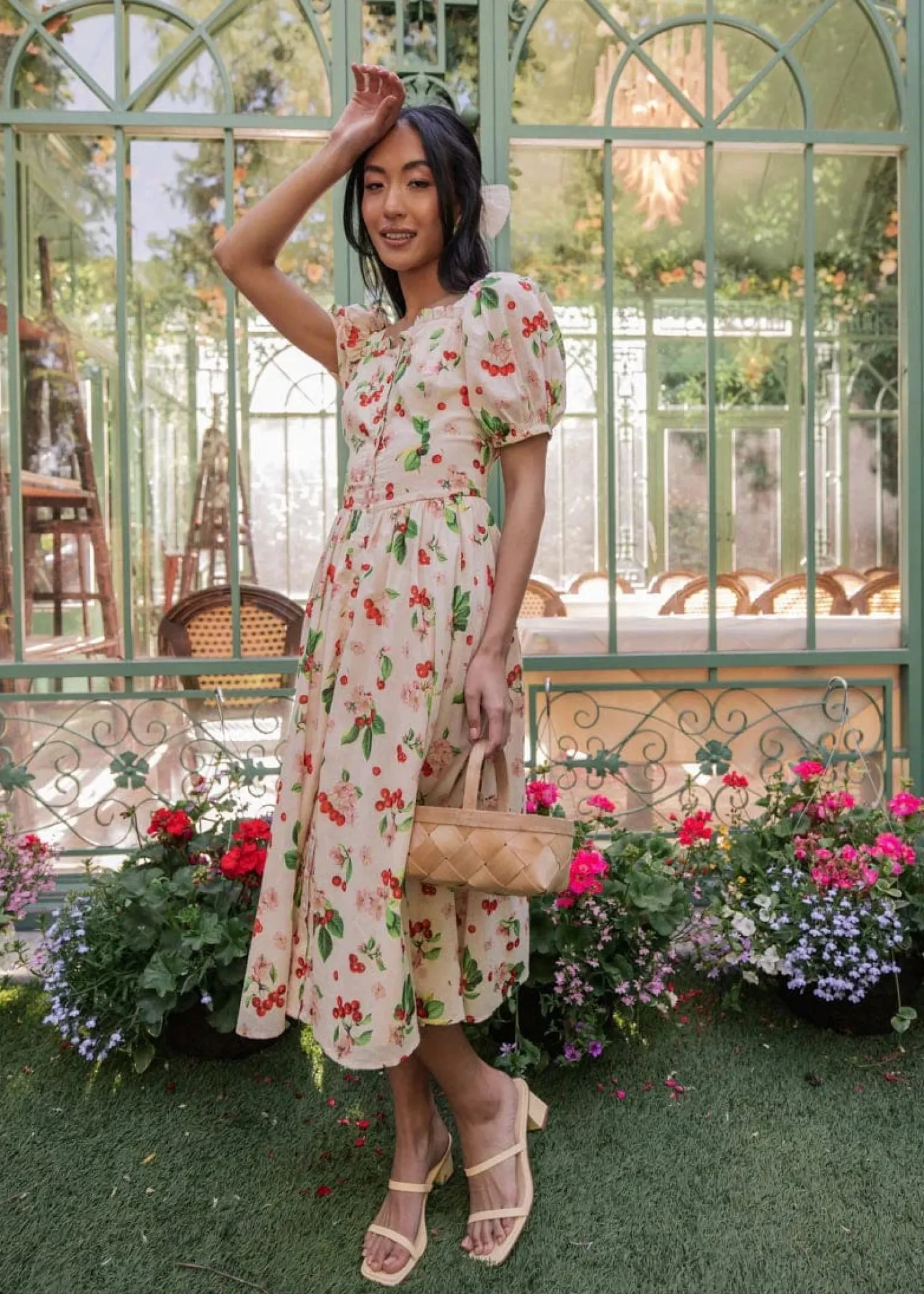 JessaKae Trending Dresses|Midi Dresses*Orchard Dress OffWhite