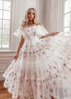 JessaKae Bridal Collection*Promise Dress PinchedPink
