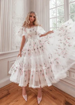 JessaKae Bridal Collection*Promise Dress PinchedPink