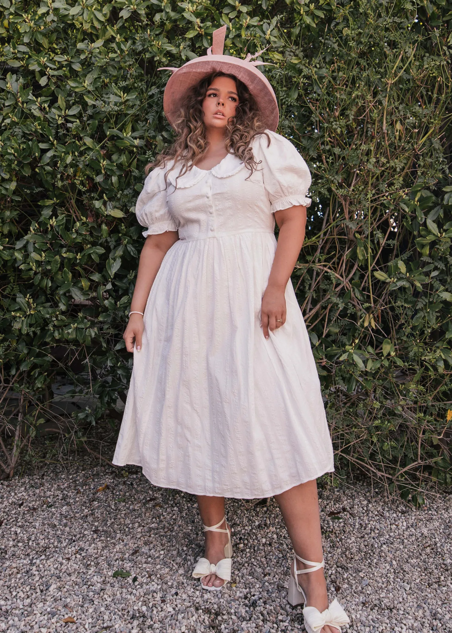 JessaKae Holiday Dresses|Midi Dresses*Pyper Dress White