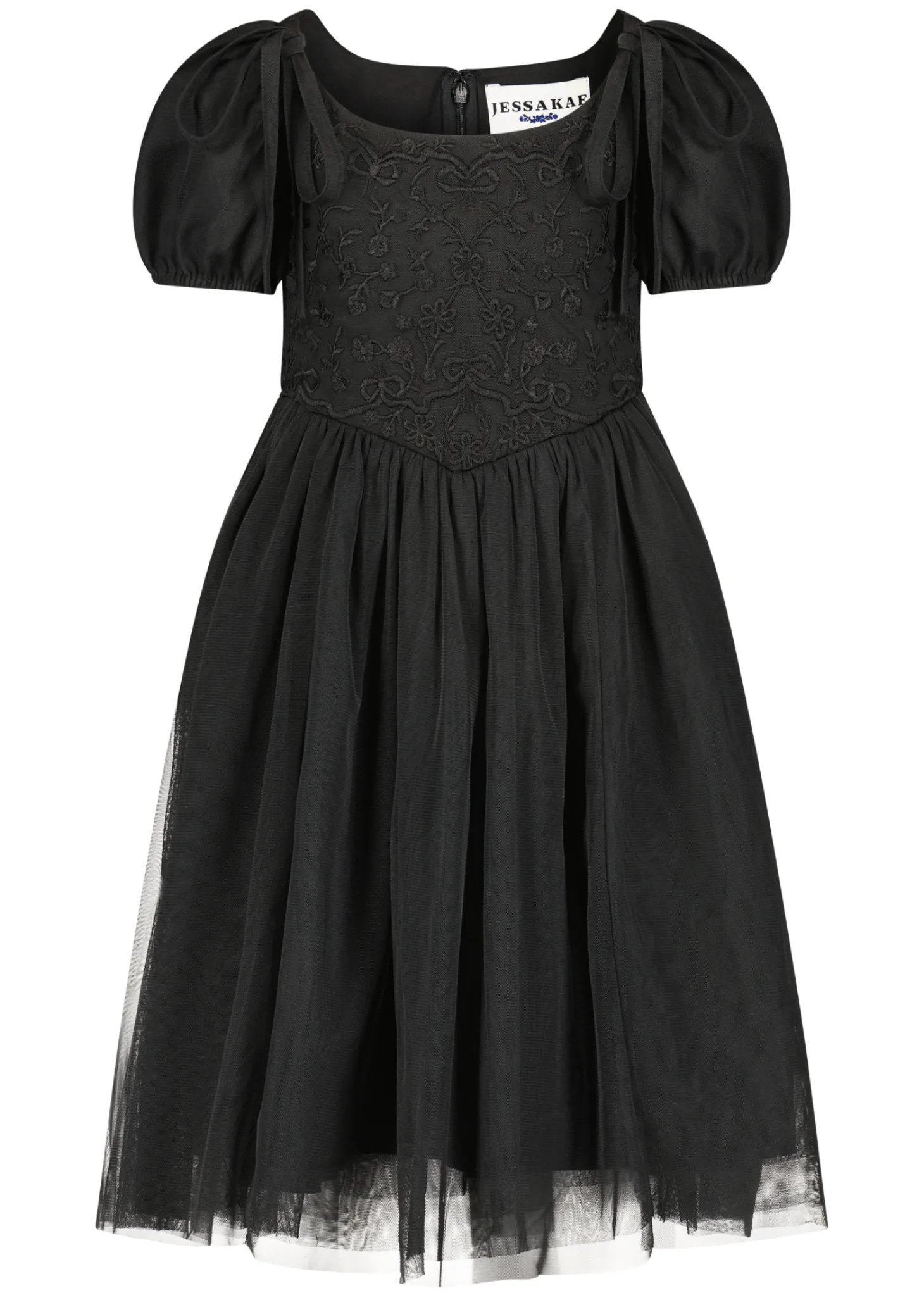 JessaKae Flower Girl Dresses*Rosie Girls Dress Black