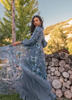 JessaKae Woodland Collection*Rowan Dress SereneBlue