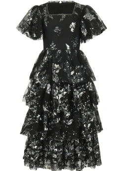 JessaKae Celestial Collection|Holiday Dresses*Selena Dress BlackShimmer