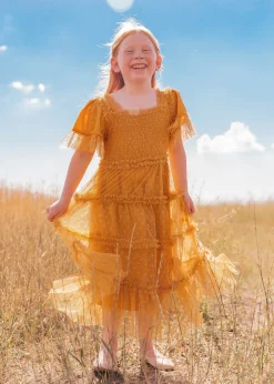 JessaKae Flower Girl Dresses*Senna Tulle Girls Dress