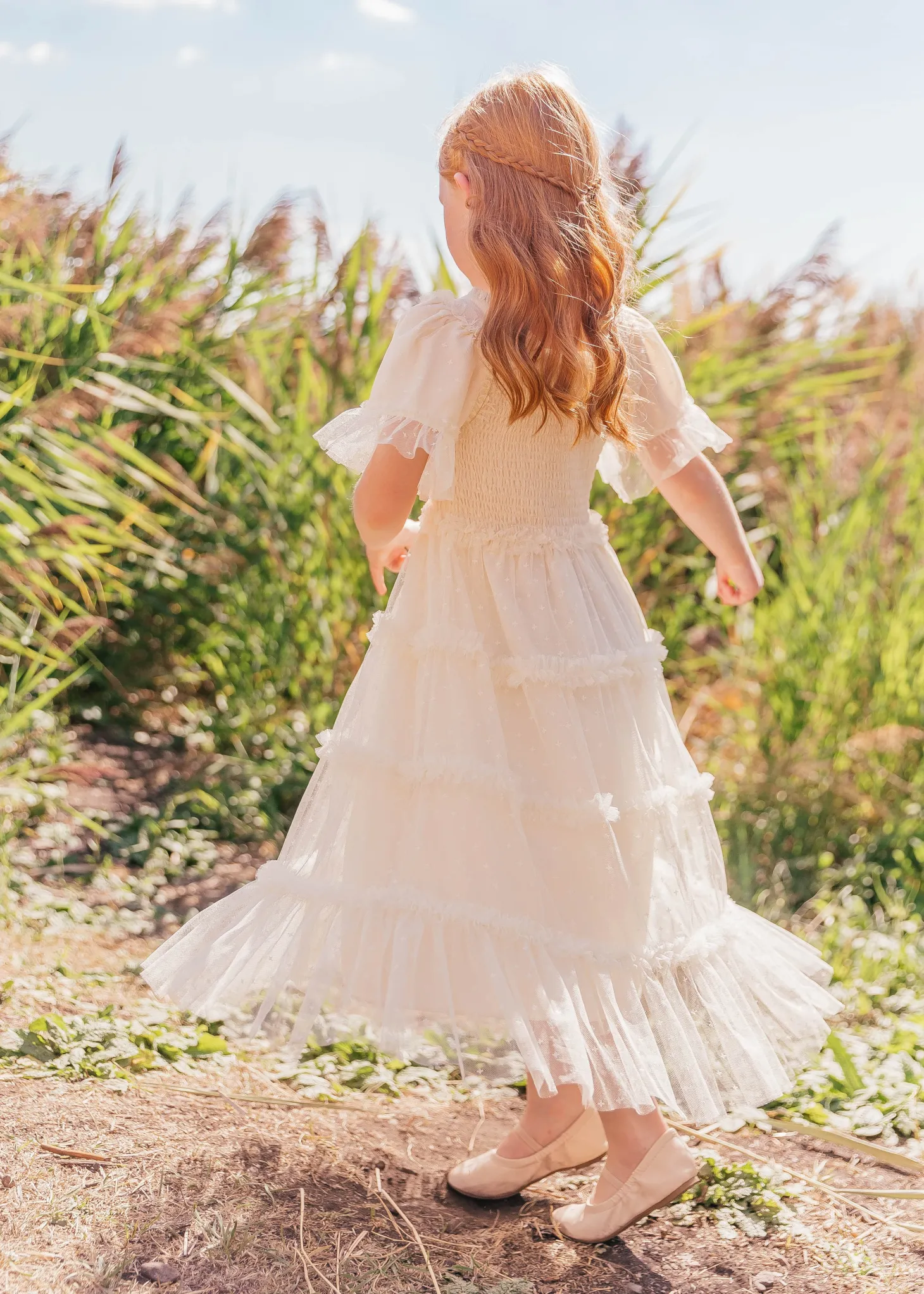 JessaKae Flower Girl Dresses*Senna Tulle Girls Dress