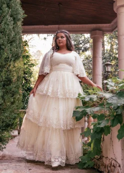 JessaKae Customer Favorites|Best Sellers*Snowflake Dress Cream