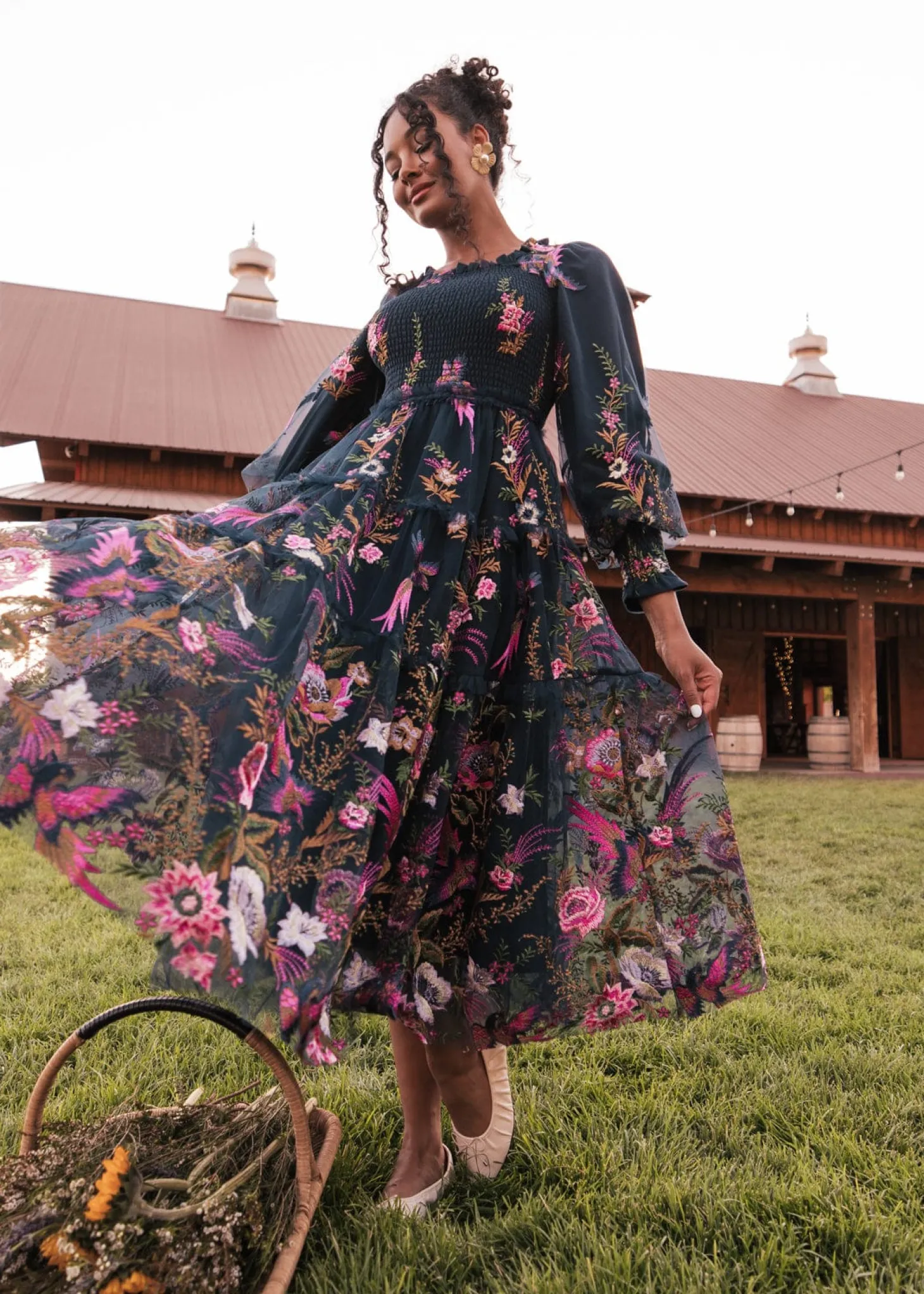 JessaKae Woodland Collection*Songbird Dress PurpleSongbird