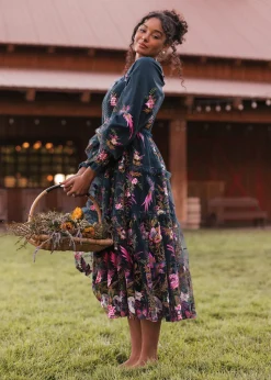 JessaKae Woodland Collection*Songbird Dress PurpleSongbird