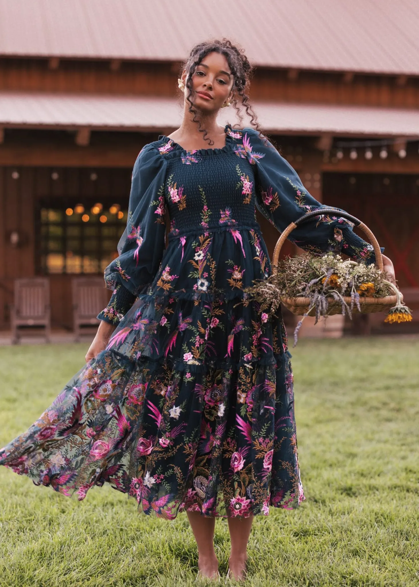 JessaKae Woodland Collection*Songbird Dress PurpleSongbird