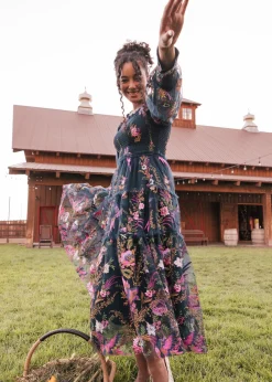 JessaKae Woodland Collection*Songbird Dress PurpleSongbird