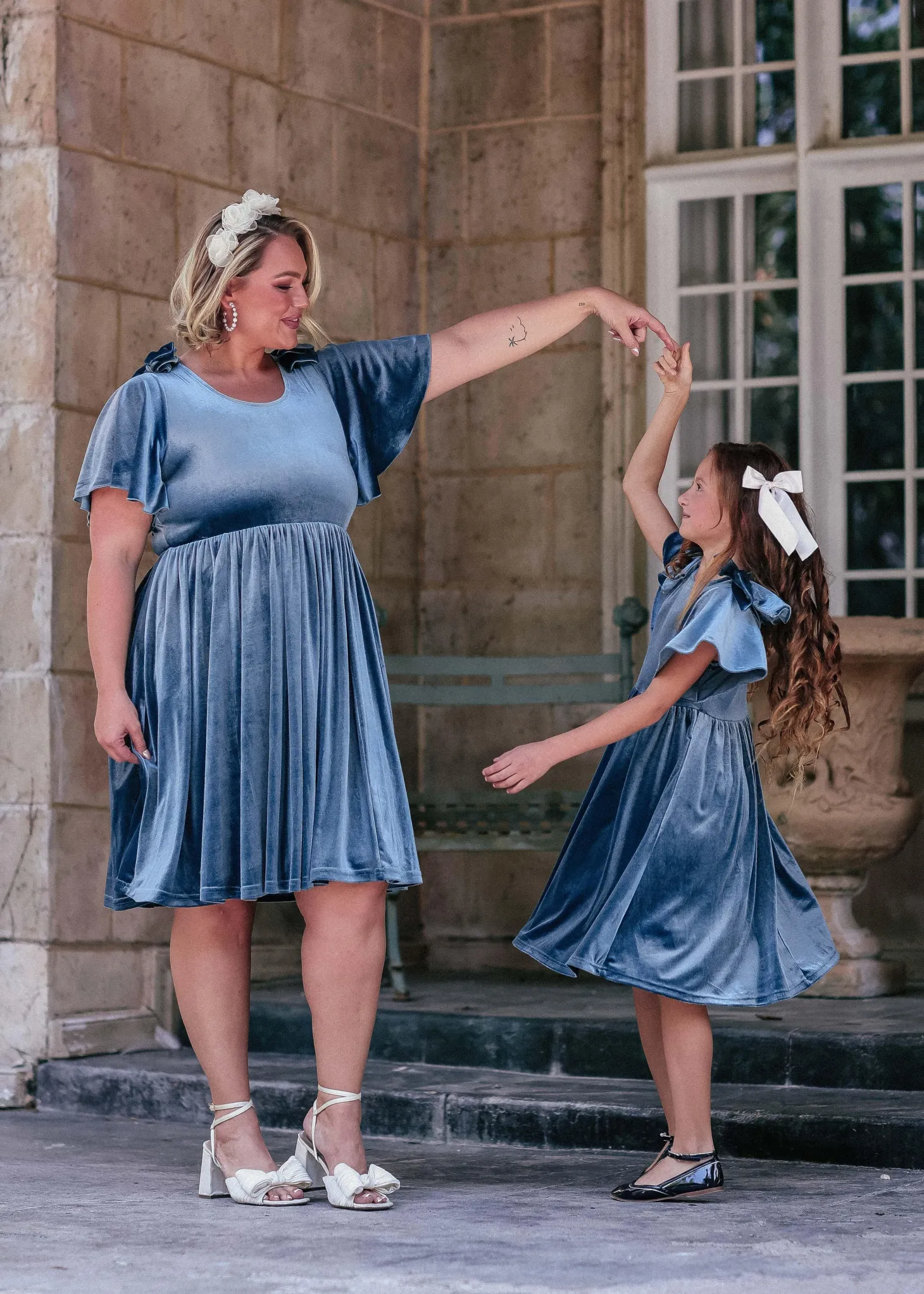 JessaKae Flower Girl Dresses*Sonnet Girls Dress Blue