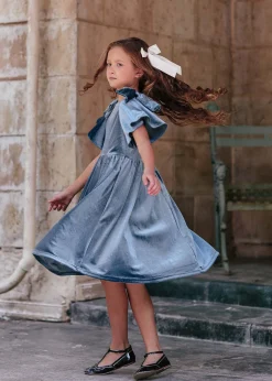 JessaKae Flower Girl Dresses*Sonnet Girls Dress Blue