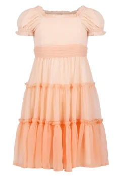 JessaKae Flower Girl Dresses*Sorbet Girls Dress Apricot