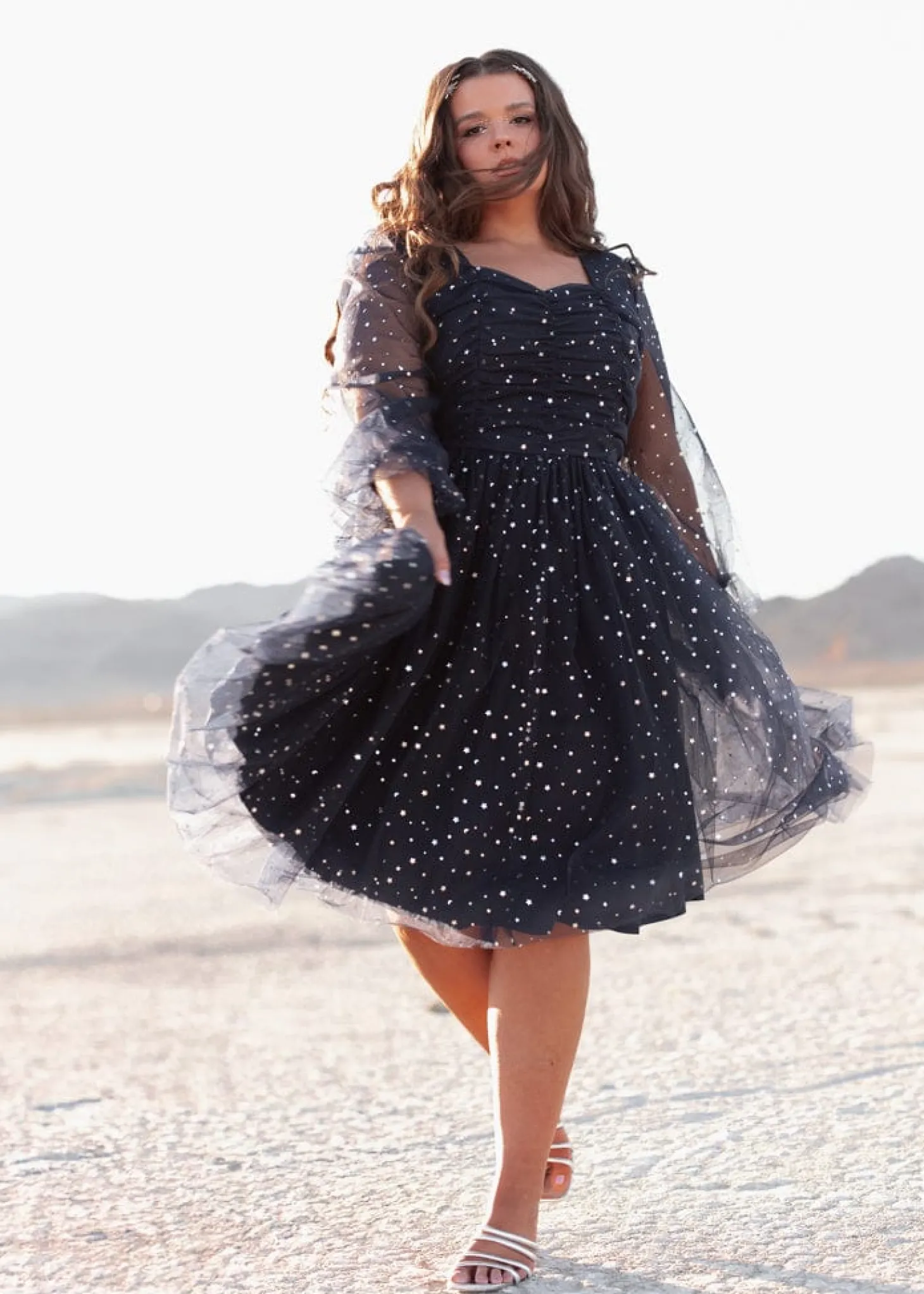 JessaKae Celestial Collection|Customer Favorites*Stardust Dress MidnightBlue