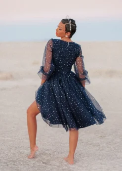 JessaKae Celestial Collection|Customer Favorites*Stardust Dress MidnightBlue