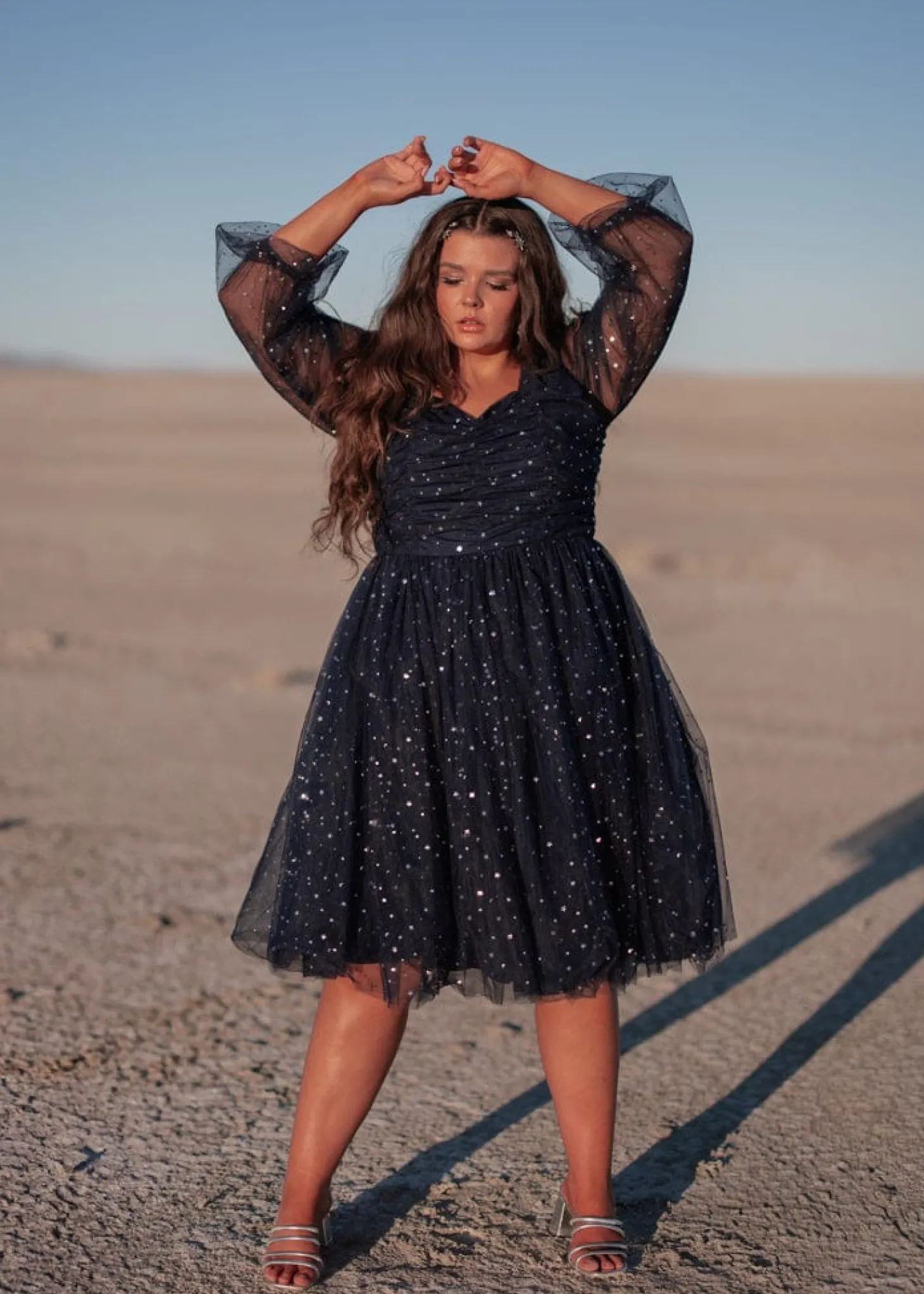 JessaKae Celestial Collection|Customer Favorites*Stardust Dress MidnightBlue