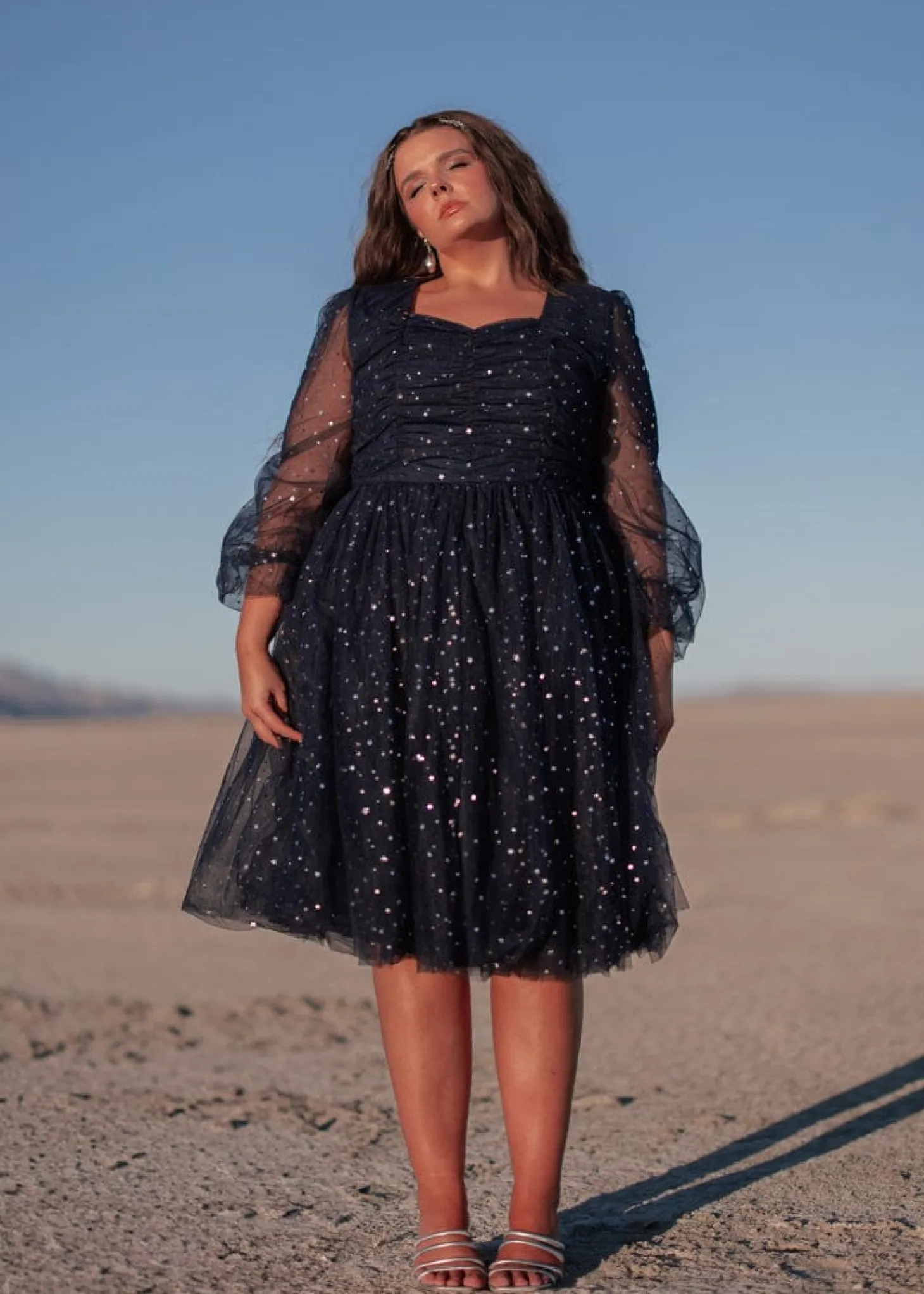 JessaKae Celestial Collection|Customer Favorites*Stardust Dress MidnightBlue