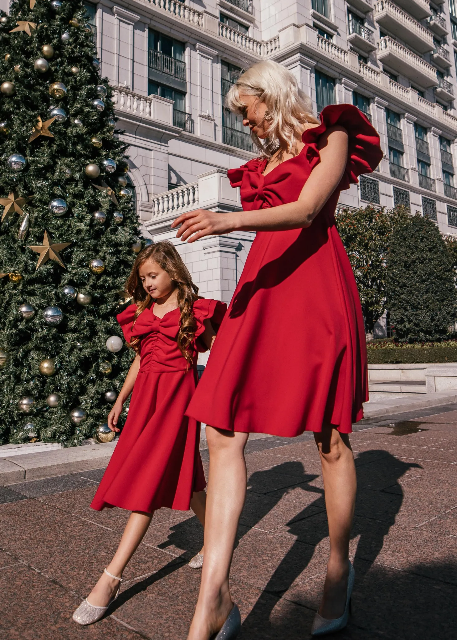 JessaKae Flower Girl Dresses*Stirling Girls Dress Red