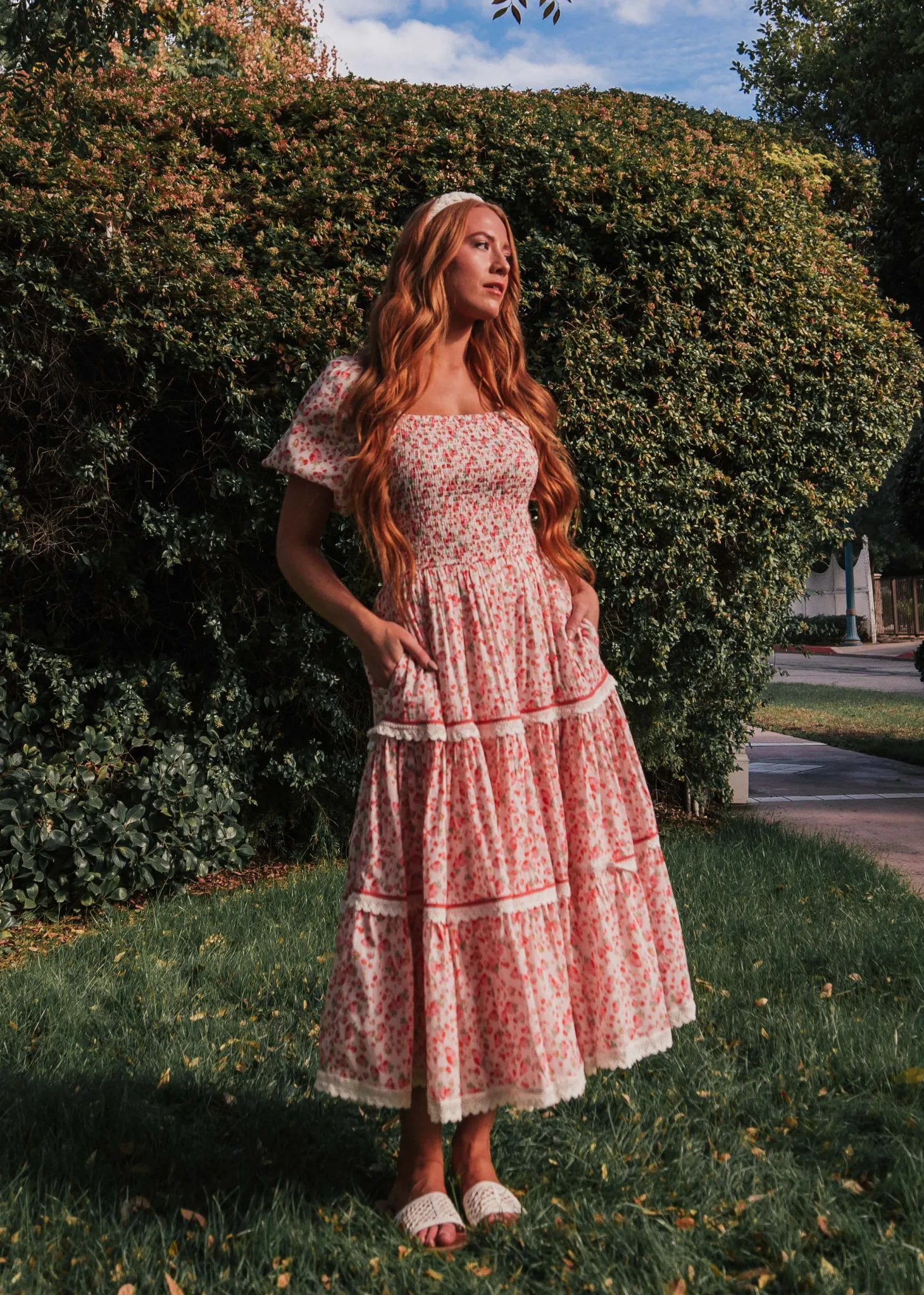 JessaKae Midi Dresses*Strawberry Shortcake Dress Pink