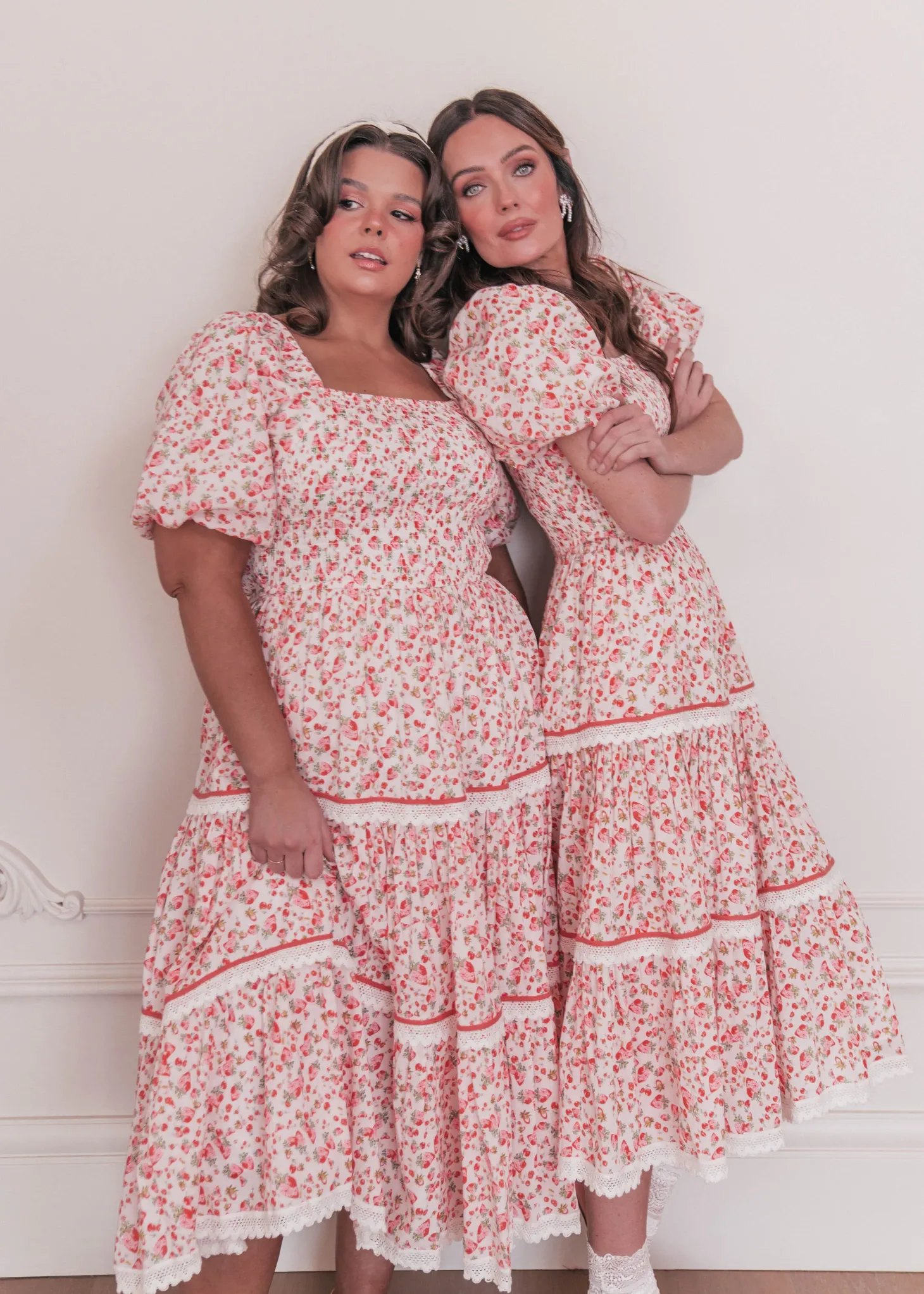 JessaKae Midi Dresses*Strawberry Shortcake Dress Pink