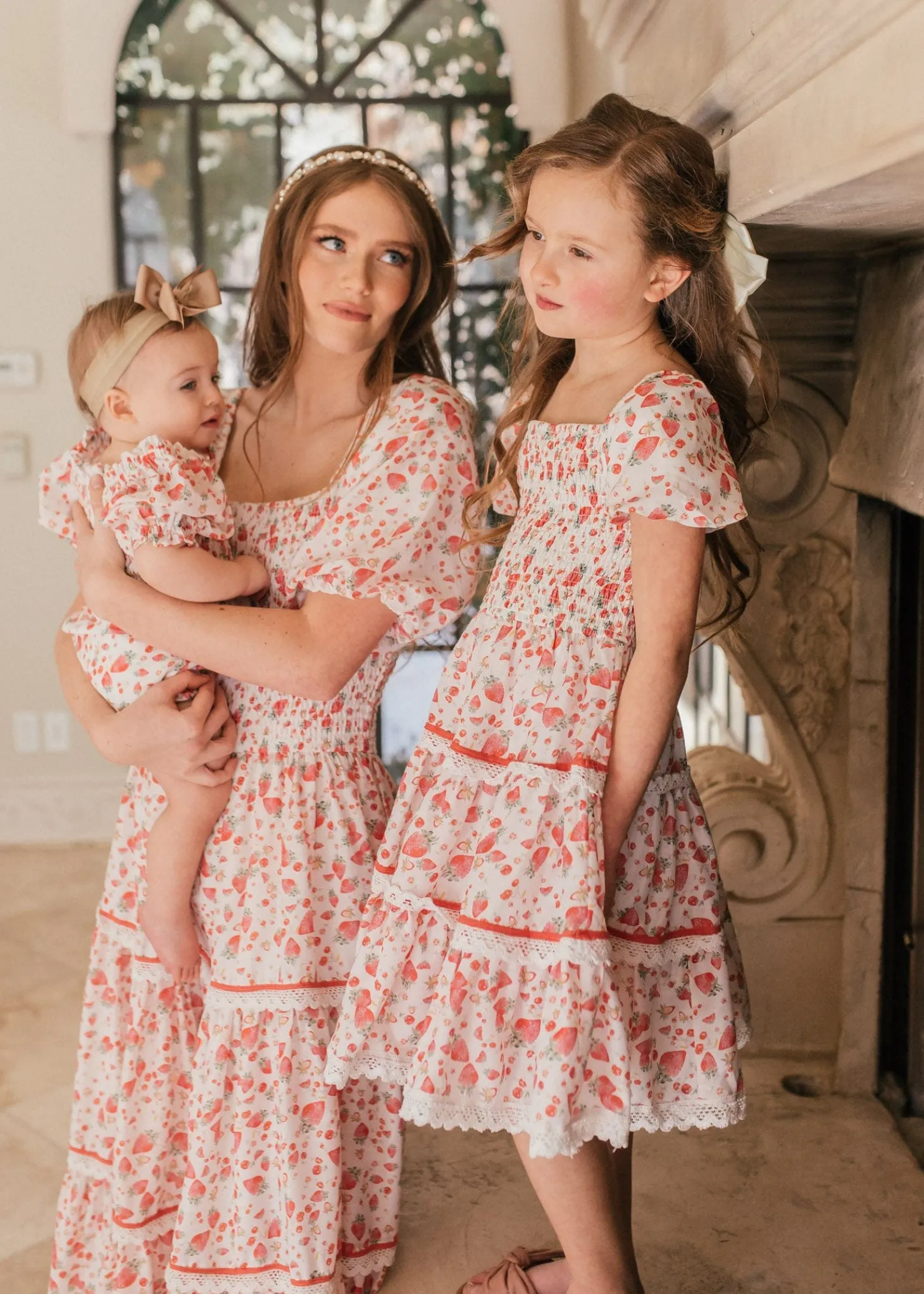 JessaKae Flower Girl Dresses*Strawberry Shortcake Girls Dress Pink