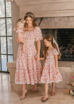 JessaKae Flower Girl Dresses*Strawberry Shortcake Girls Dress Pink